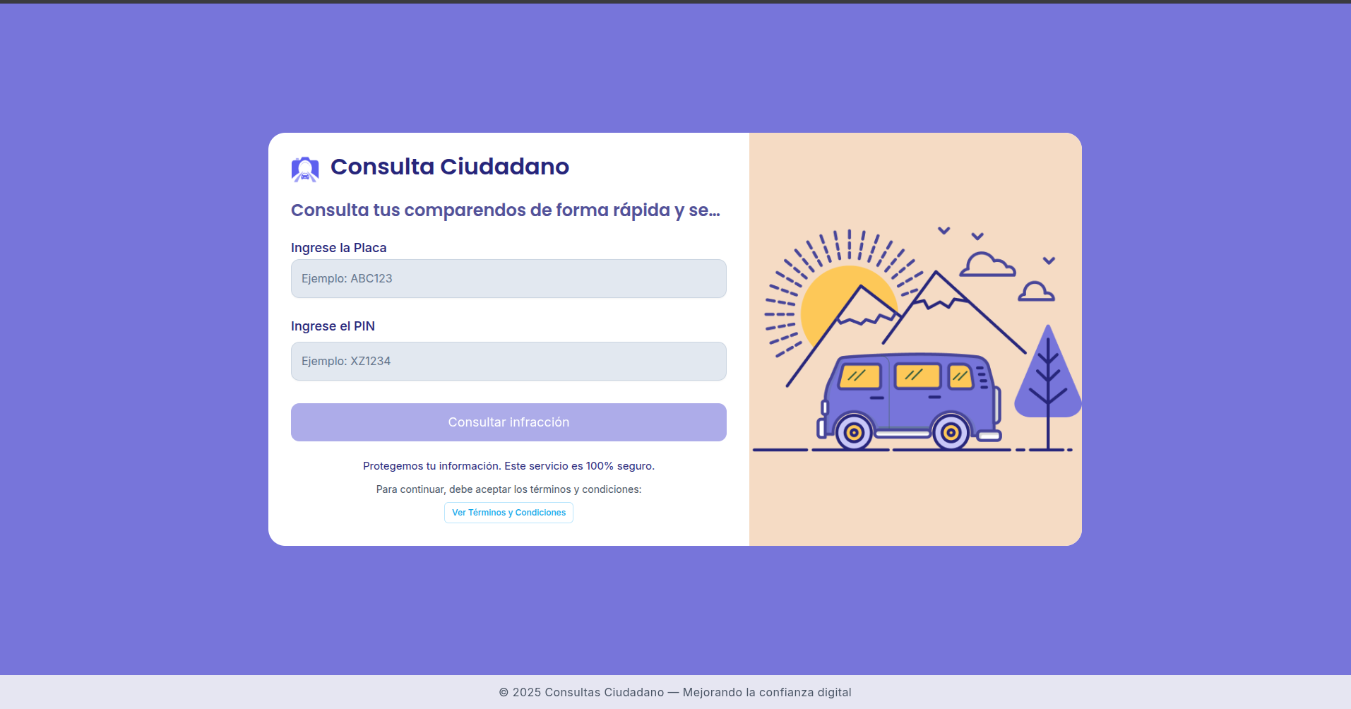 Captura del proyecto CitizenSpace
